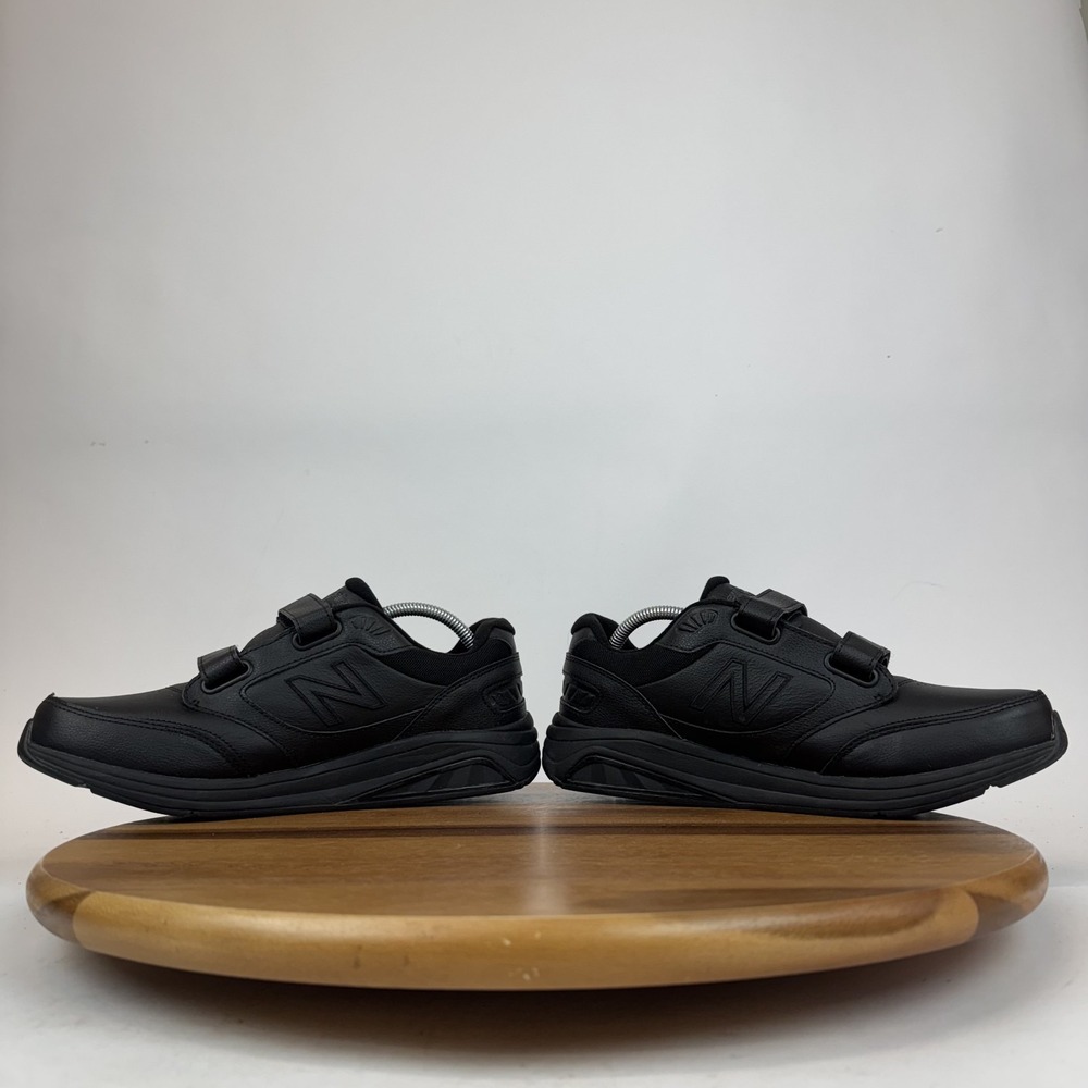Mens New Balance 928v3 Black Leather Hook and Loop Sneakers Shoes Size 9.5 M GUC - Picture 5 of 8
